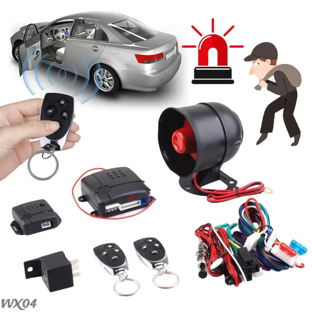 Car Anti-Theft Alarm System