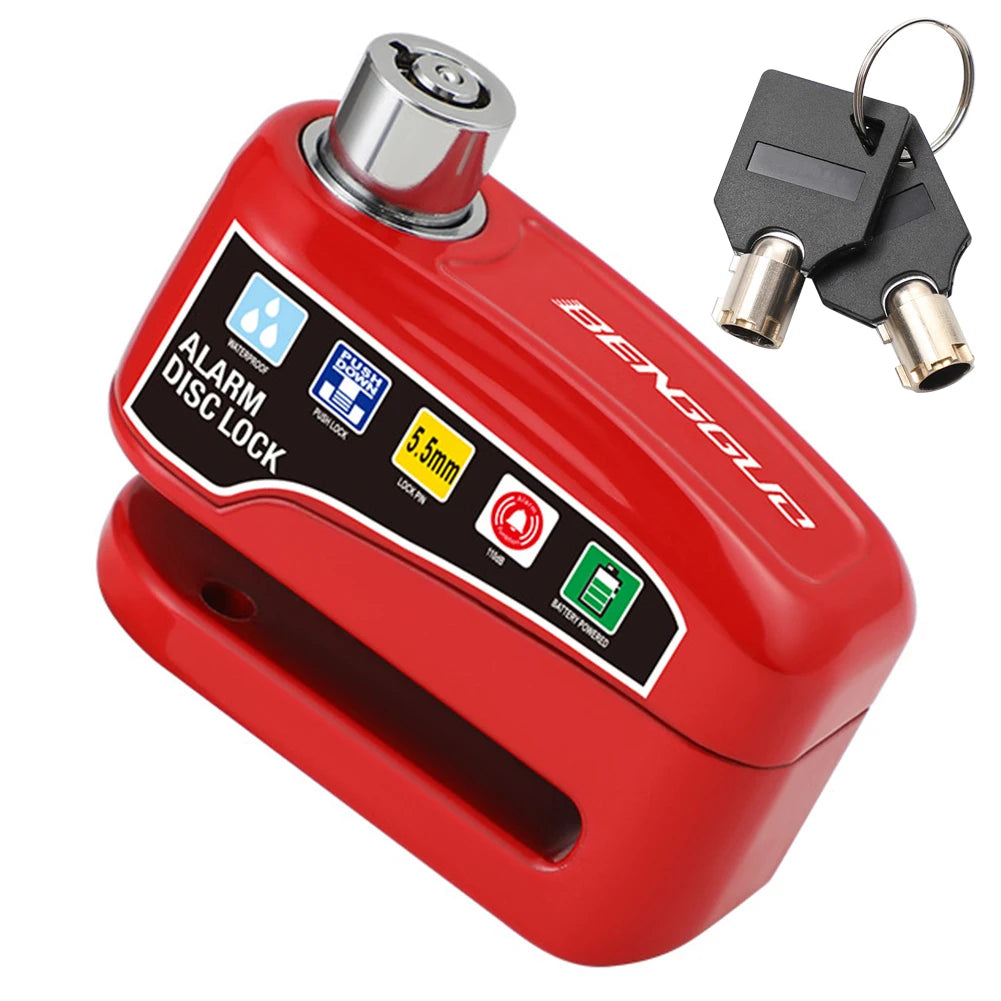 Waterproof Wheel Lock with Keys | Electric Scooter Security