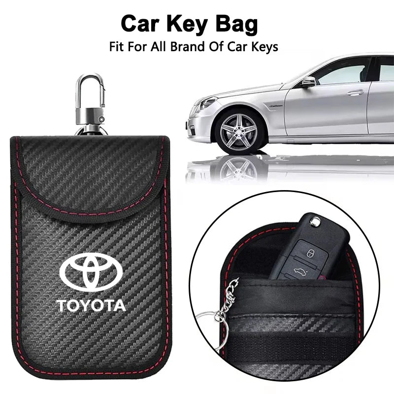 Toyota Logo Key Fob Faraday Pouch